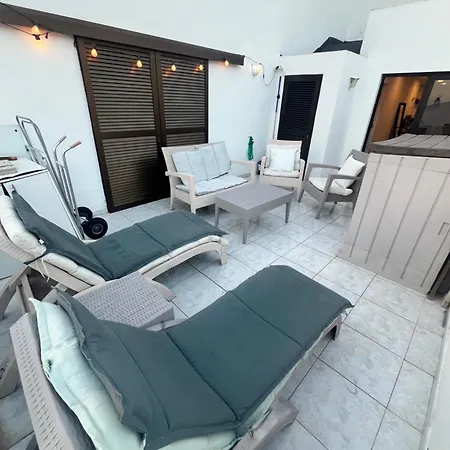 Sea View Penthouse Or With Large Terrace In Cristianos * Los Cristianos (Tenerife)